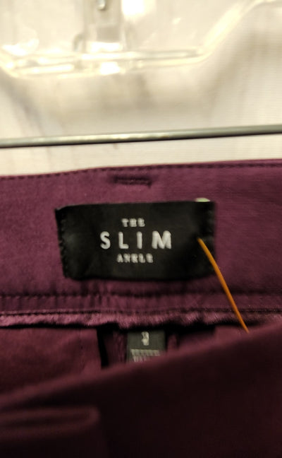 White House Black Market Women's Size 2 Purple Pants The Slim Ankle