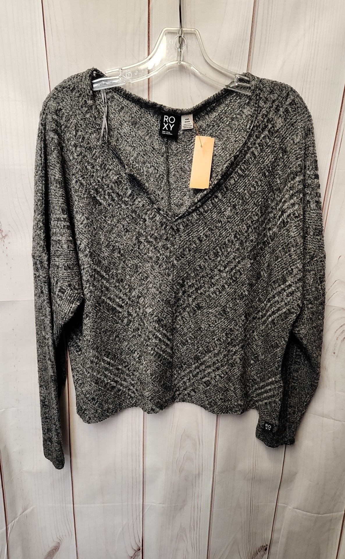 Roxy Women's Size M Gray Sweater