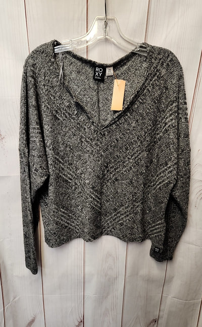 Roxy Women's Size M Gray Sweater