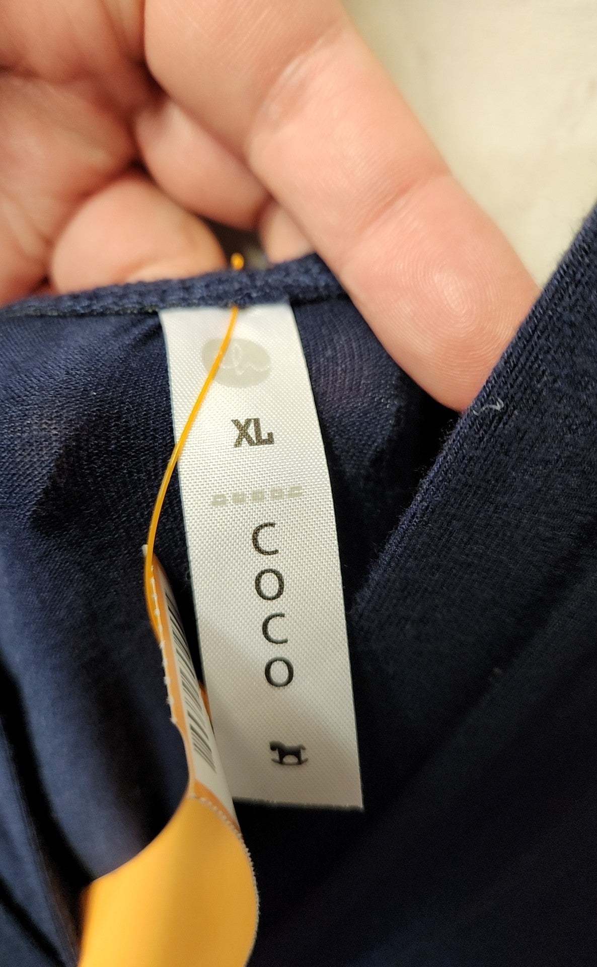 Coco Women's Size XL Navy Dress
