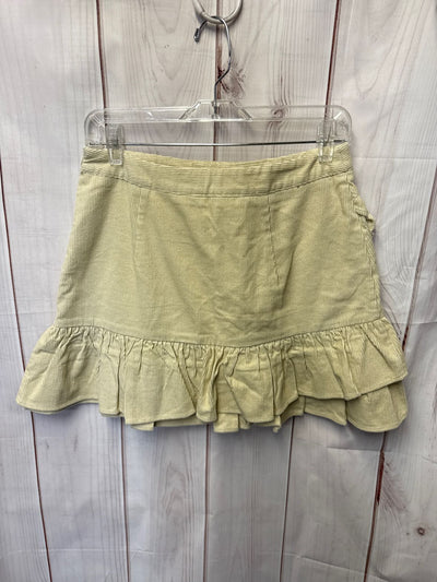 Altar'd State Women's Size M Yellow Skirt