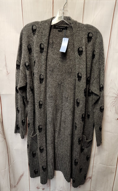 Skull Cashmere Women's Size XS Gray Cardigan