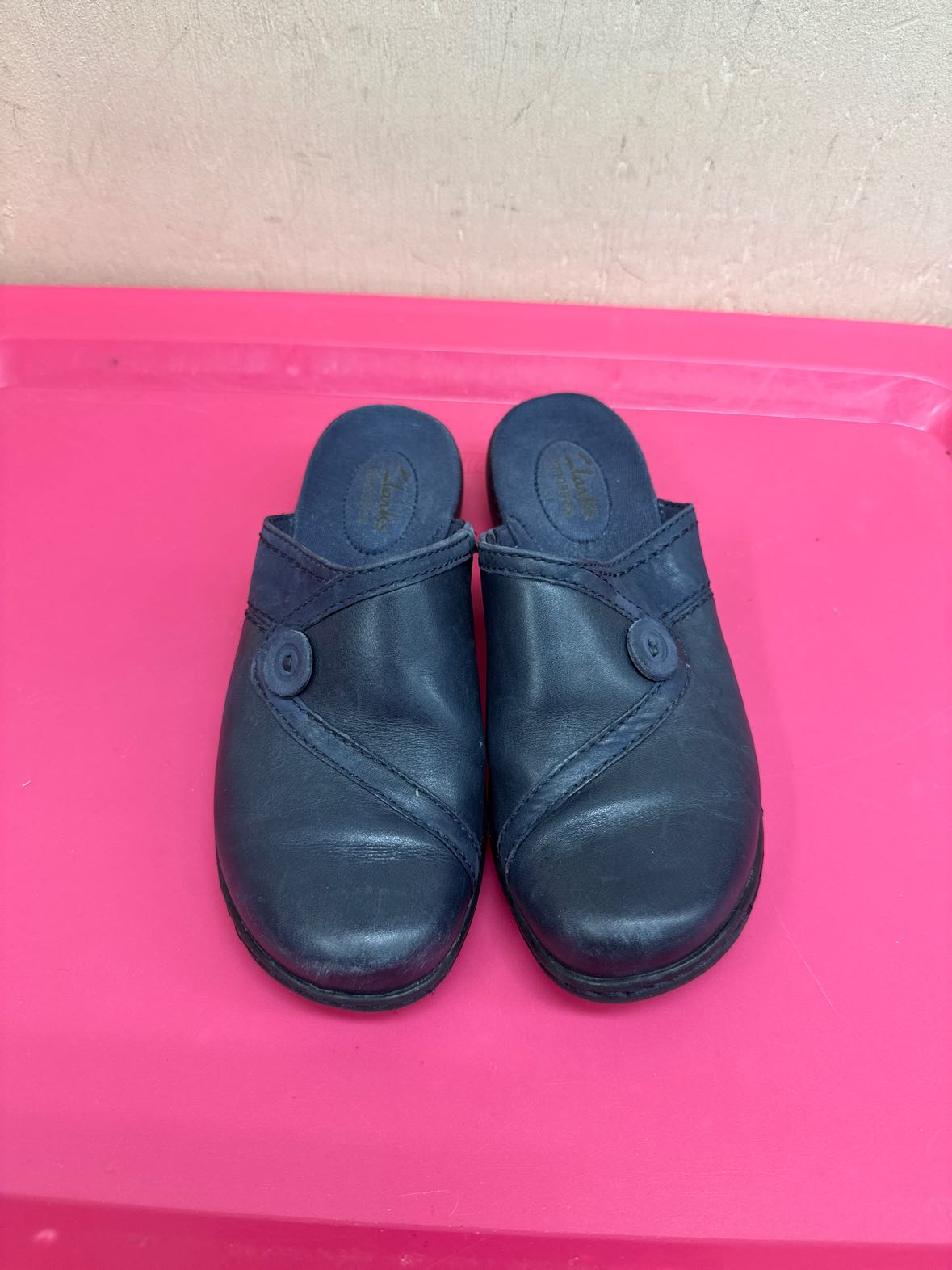 Clarks Women's Size 6 Blue Clogs