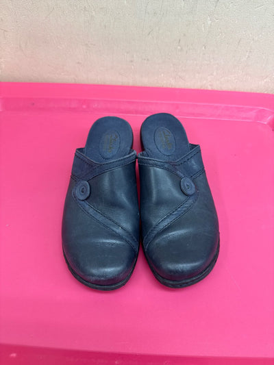 Clarks Women's Size 6 Blue Clogs