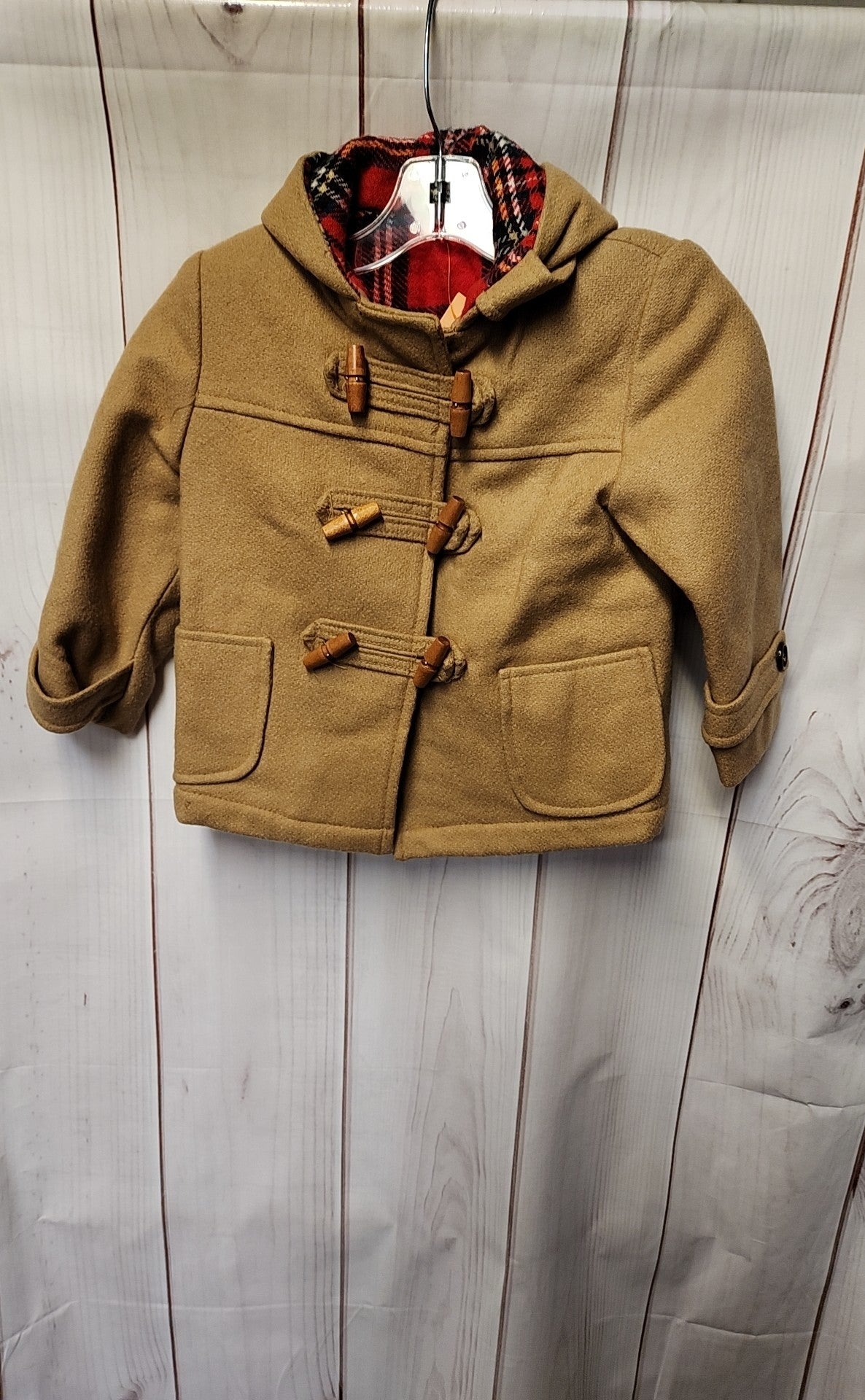VTG Fieldston Clothes Girl's Size 2 Tan Coat