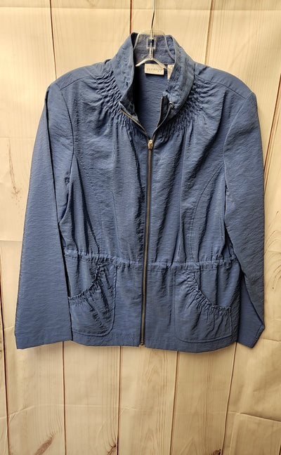 Zenergy - Chico's Women's Size 1 = US M Blue Jacket