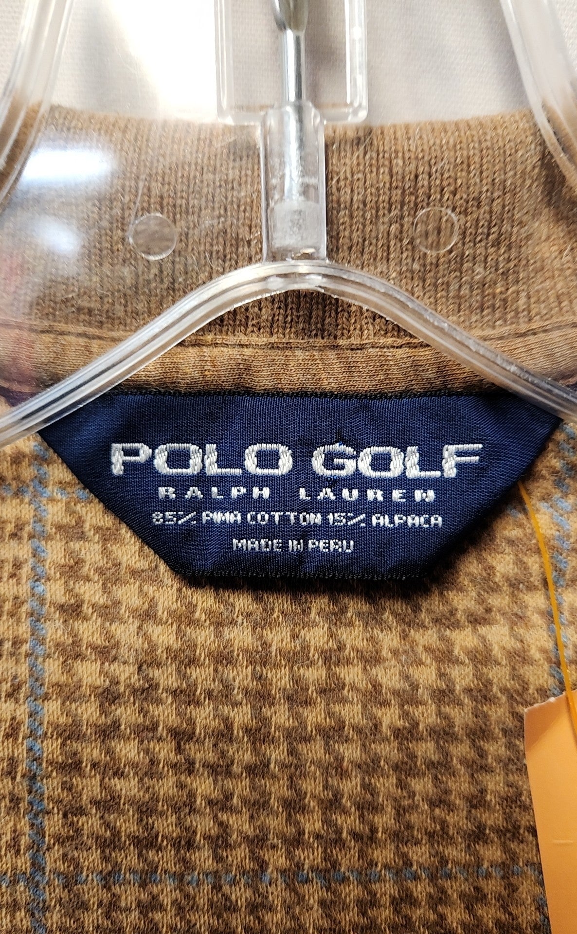 Polo Golf Men's Size L Brown Shirt