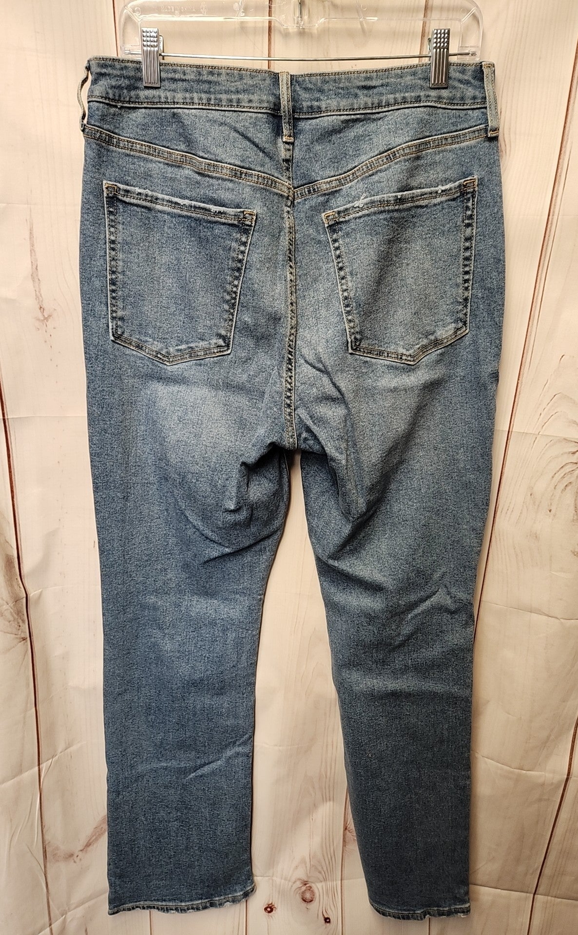 Old Navy Women's Size 31 (11-12) Blue Jeans Extra High Rise Kicker Boot-cut