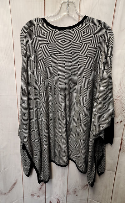 NWT Alfani Women's Size S Black & White Cardigan
