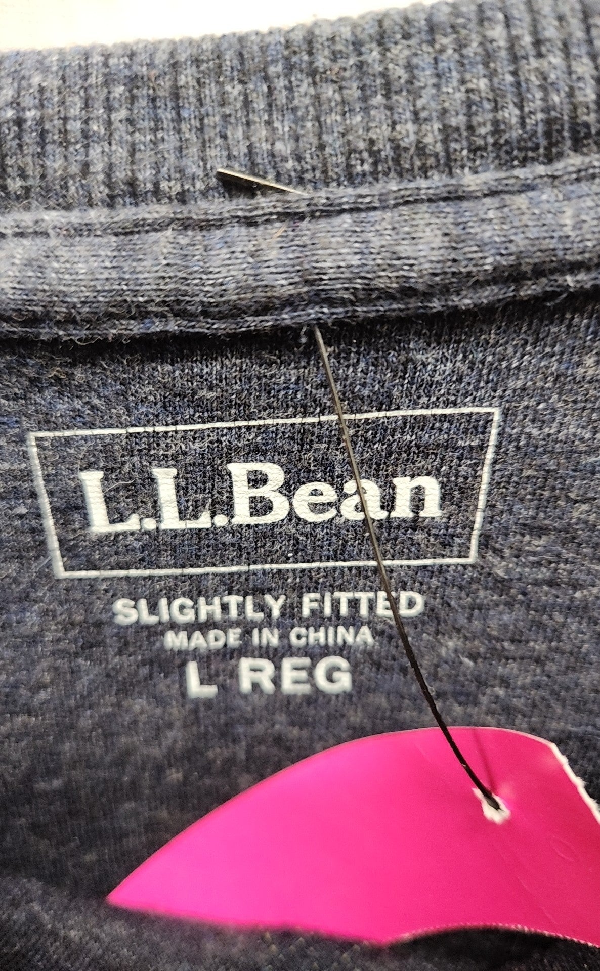 LL Bean Men's Size L Olive Shirt