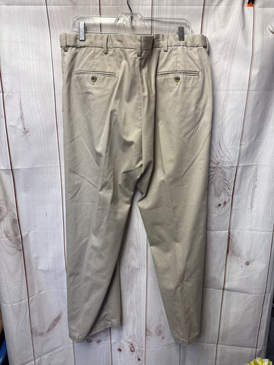 Haggar Men's Size 38x30 Beige Pants