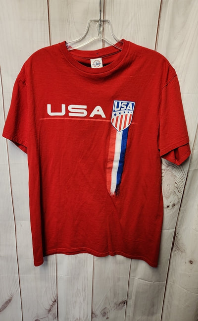 Delta Men's Size L Red Shirt