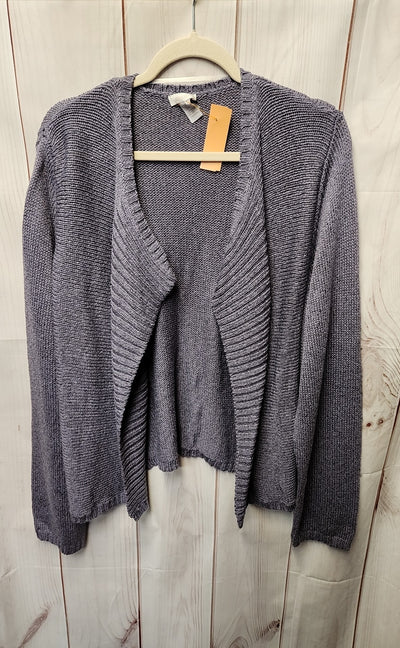 Chico's Women's Size 3 = US XL Purple Cardigan
