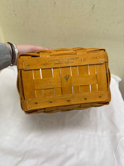 Longaberger Medium Size Basket w/ Handle