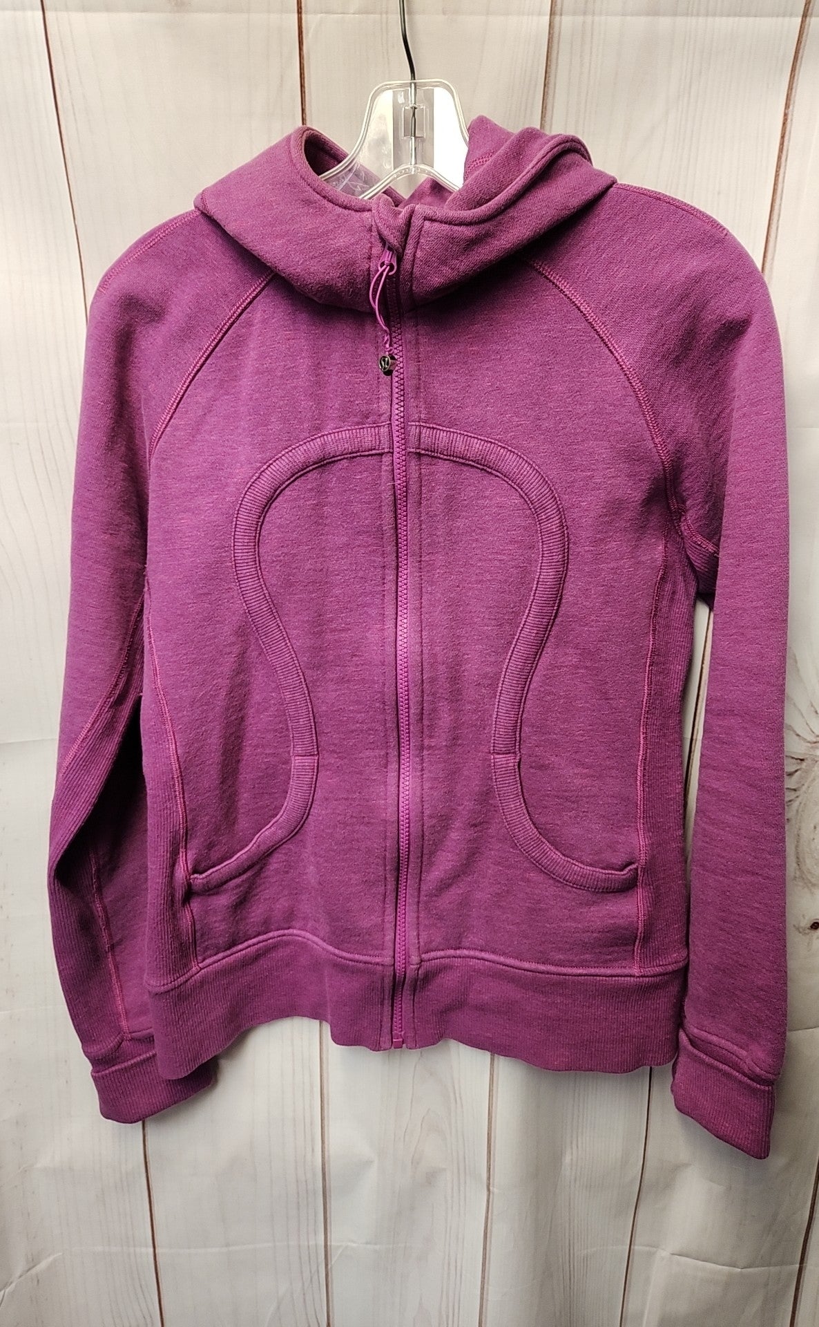 Lululemon Women's Size 8 Purple Full Zip Hooded Sweatshirt