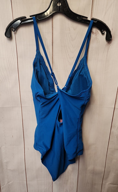 Christina Women's Size L Blue Swimsuit