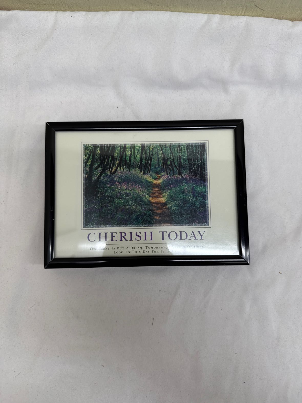 Cherish Today Framed Art