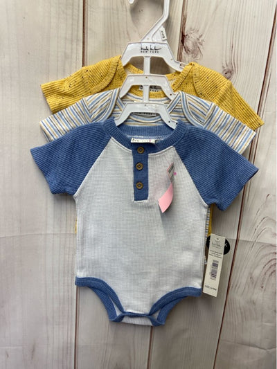 NWT 3PCS Nicole Miller Boy's Size 6-9 Months Multi-color Outfit