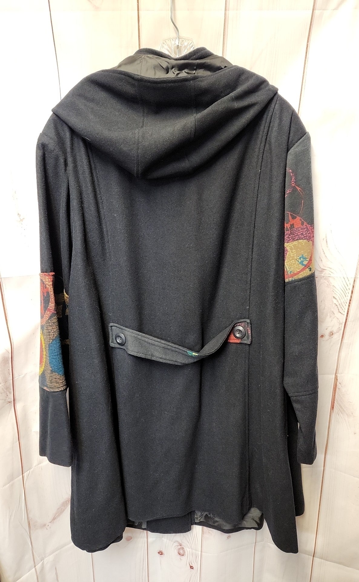 Taillissime Women's Size 28 Black Coat
