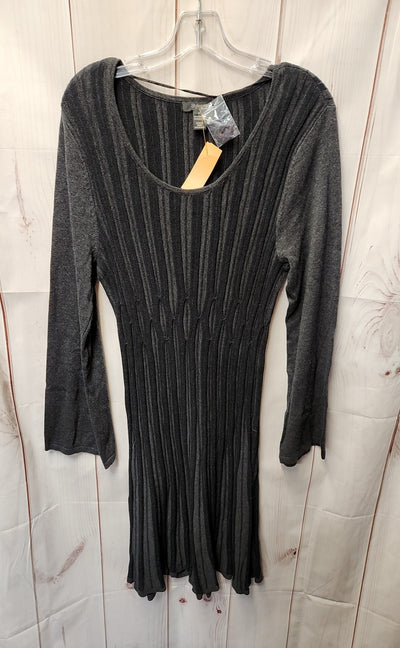 Style & Co Women's Size 1X Gray Knit Dress