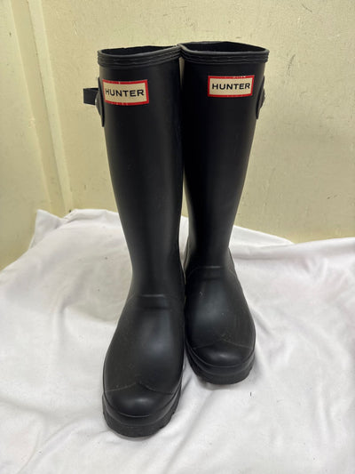 Hunter Women's Size 5 Black Boots Shoes