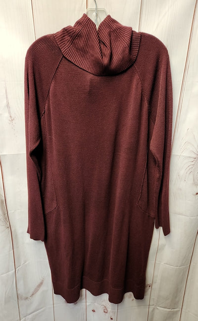Worthington Women's Size L Maroon Dress