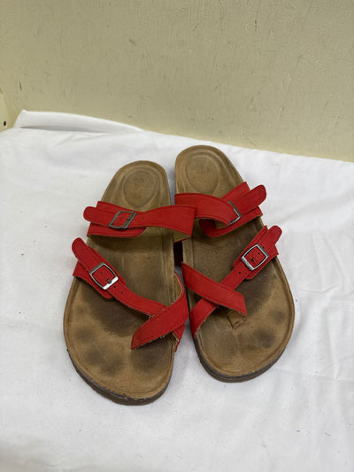Time and Tru Women's Size 11 Red Sandals