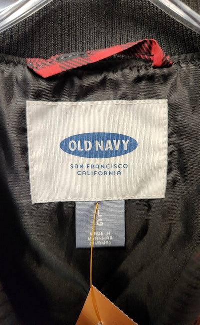 Old Navy Women's Size L Red & Black Vest