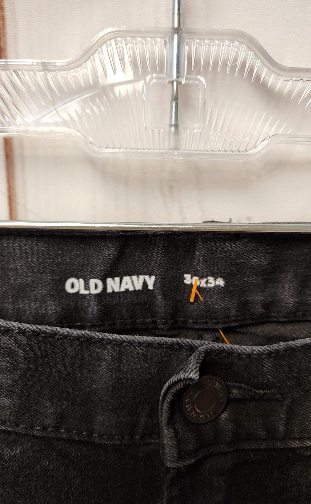 Old Navy Men's Size 36x34 Black Jeans