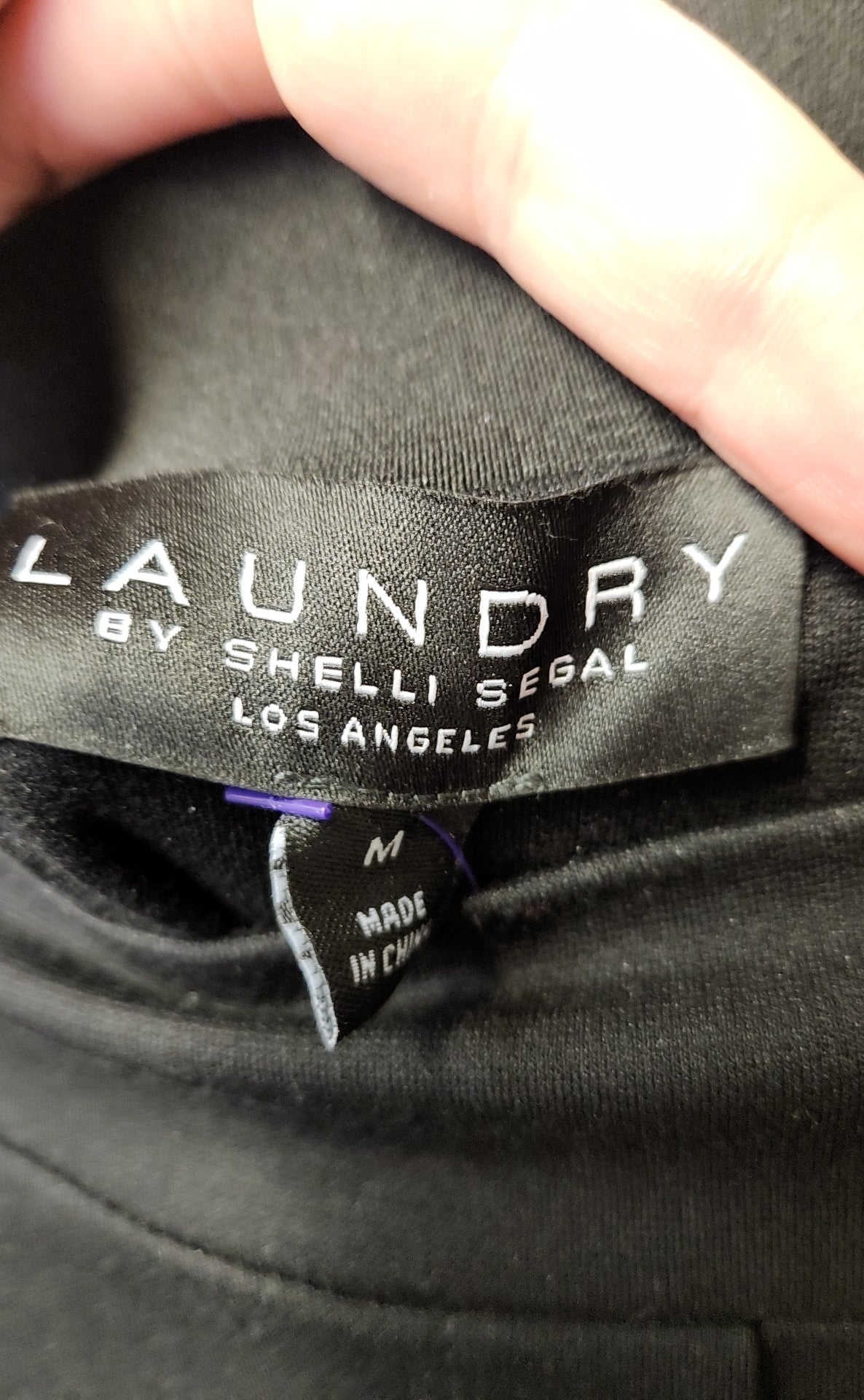 Laundry by Shelli Segal Women's Size M Black Pants