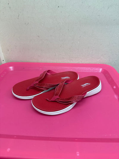 Skechers Women's Size 8 Red Sandals