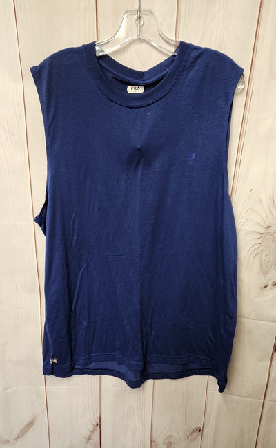 Fila Men's Size XL Blue Shirt