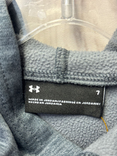 Under Armour Boy's Size 7 Gray Sweatshirt