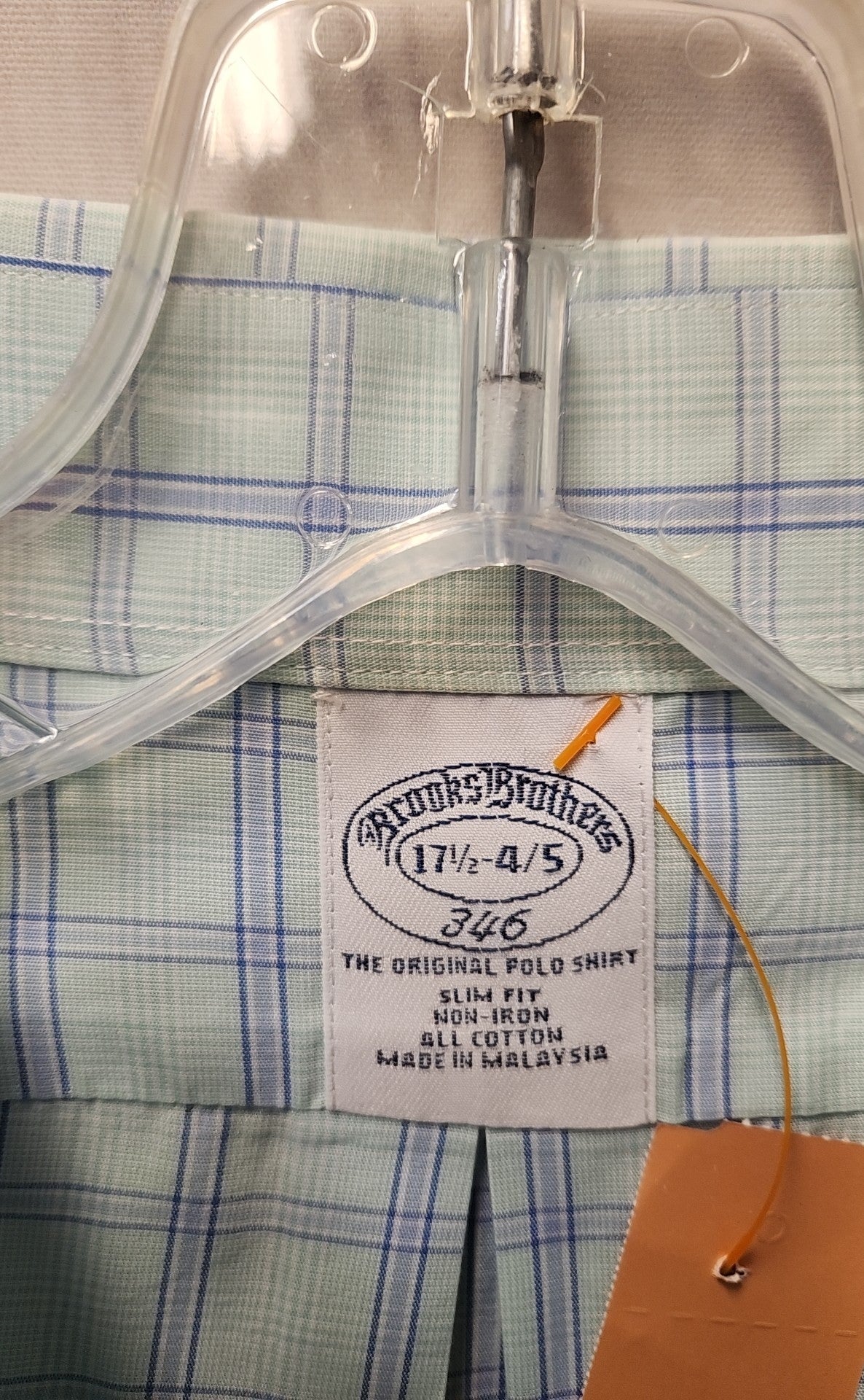 Brooks Brothers Men's Size XL Light Blue Shirt