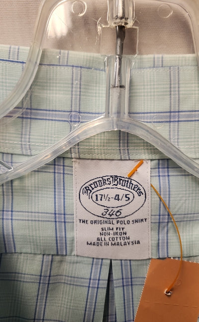 Brooks Brothers Men's Size XL Light Blue Shirt
