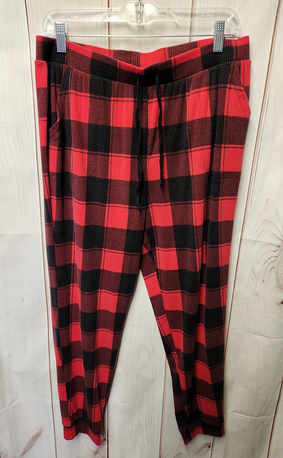 Sonoma Women's Size L Red & Black PJ Bottoms