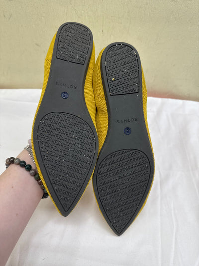 Rothy's Women's Size 9-1/2 Yellow Flats