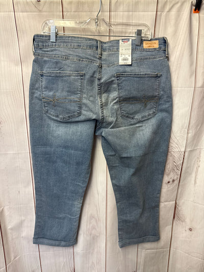 NWT Denizen Levis Women's Size 34 (18/1X) Blue Jeans Modern Skinny Crop