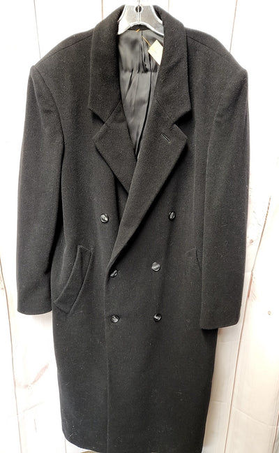 Galleria Pour Homme Men's Size 42 Black Coat