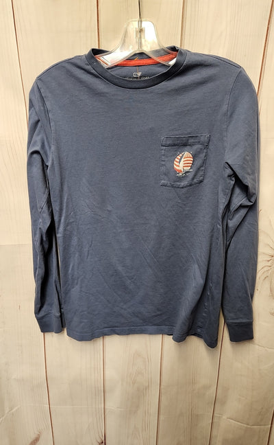 Vineyard Vines Boy's Size 16 Blue Shirt