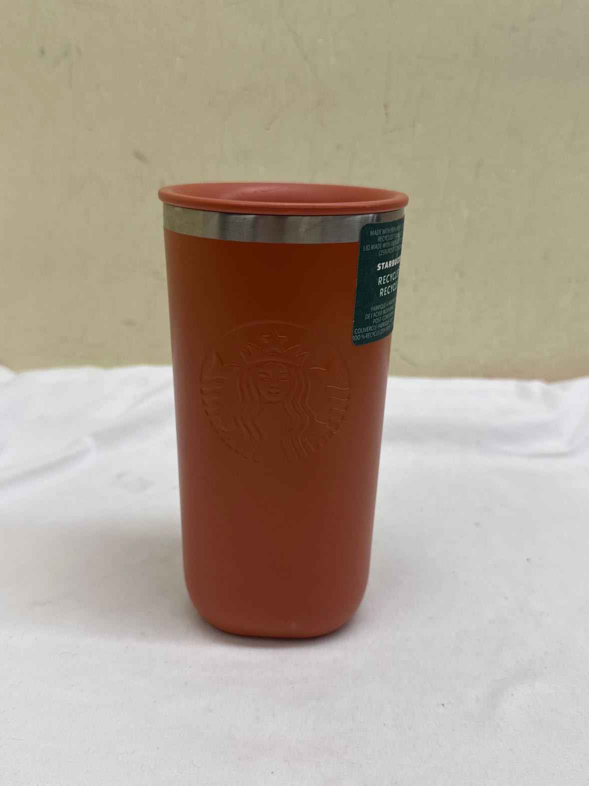 Starbucks Orange To-go Mug