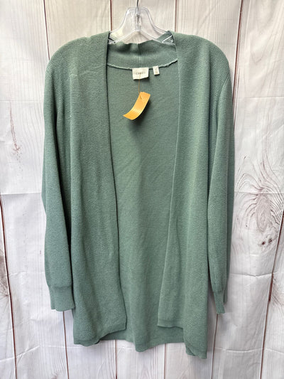 Cyrus Women's Size L Green Cardigan