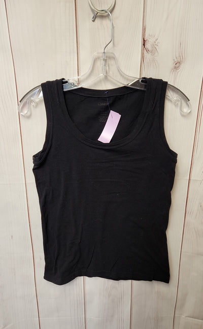 Calvin Klein Women's Size Small/Medium Black Sleeveless Top