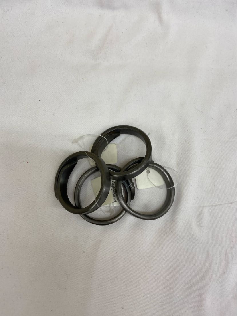 4PCS Crate & Barrel Napkin Rings