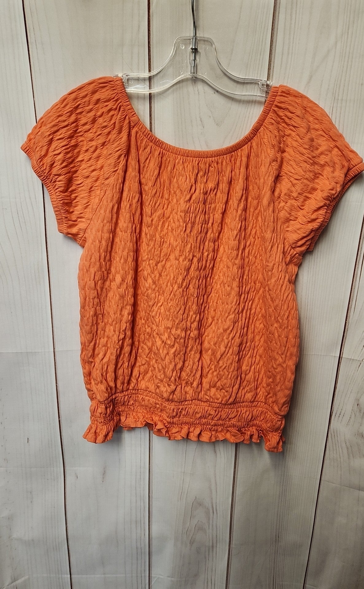 So Girl's Size 14/16 Orange Shirt