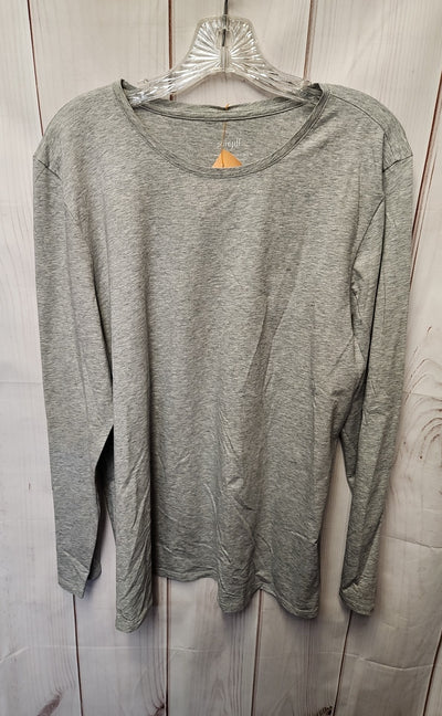 Pure Jill Women's Size XL Gray Long Sleeve Top