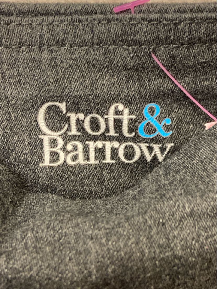 Croft & Barrow Women's Size 18 Short Gray Pants