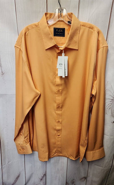 NWT Flex Men's Size 2X Orange Shirt