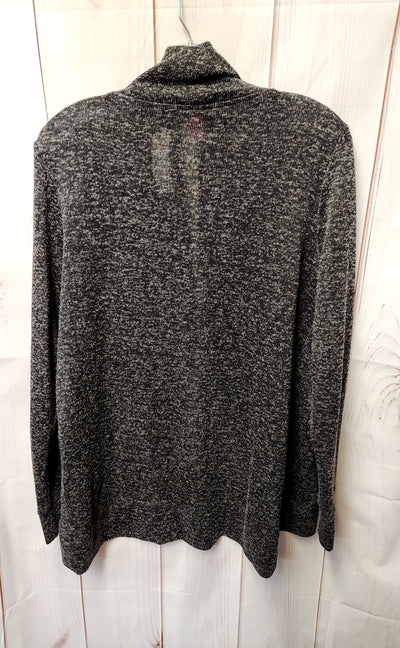 Mix & Co Women's Size 2X Gray Cardigan