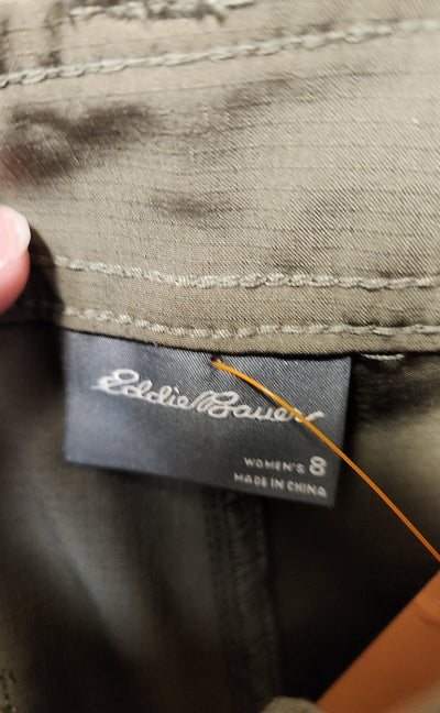 Eddie Bauer Women's Size 8 Olive Green Pants